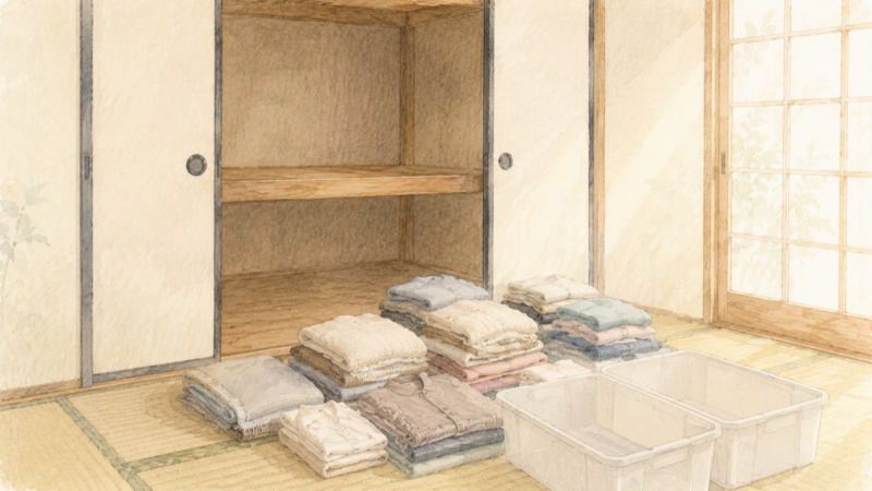 押入れ・クローゼットのカビ対策｜衣替えの日にやる5つと、クロス職人が見てきた本当の原因